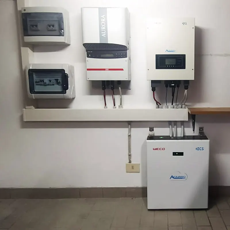 AEM impianti realizza impianto fotovoltaico con accumulo.